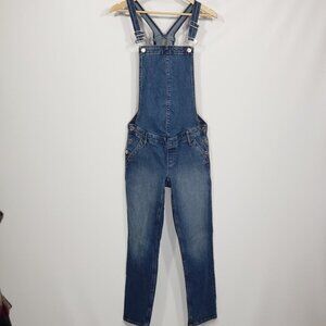 Gap  Denim Maternity Pregnancy Overalls  Size Small